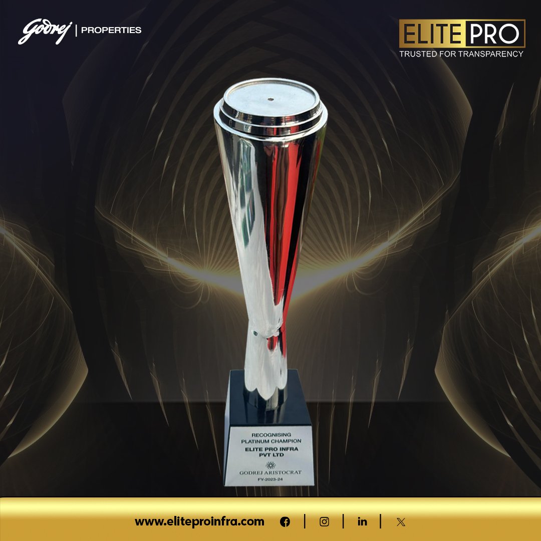 Elite Pro Infraventure award recognition