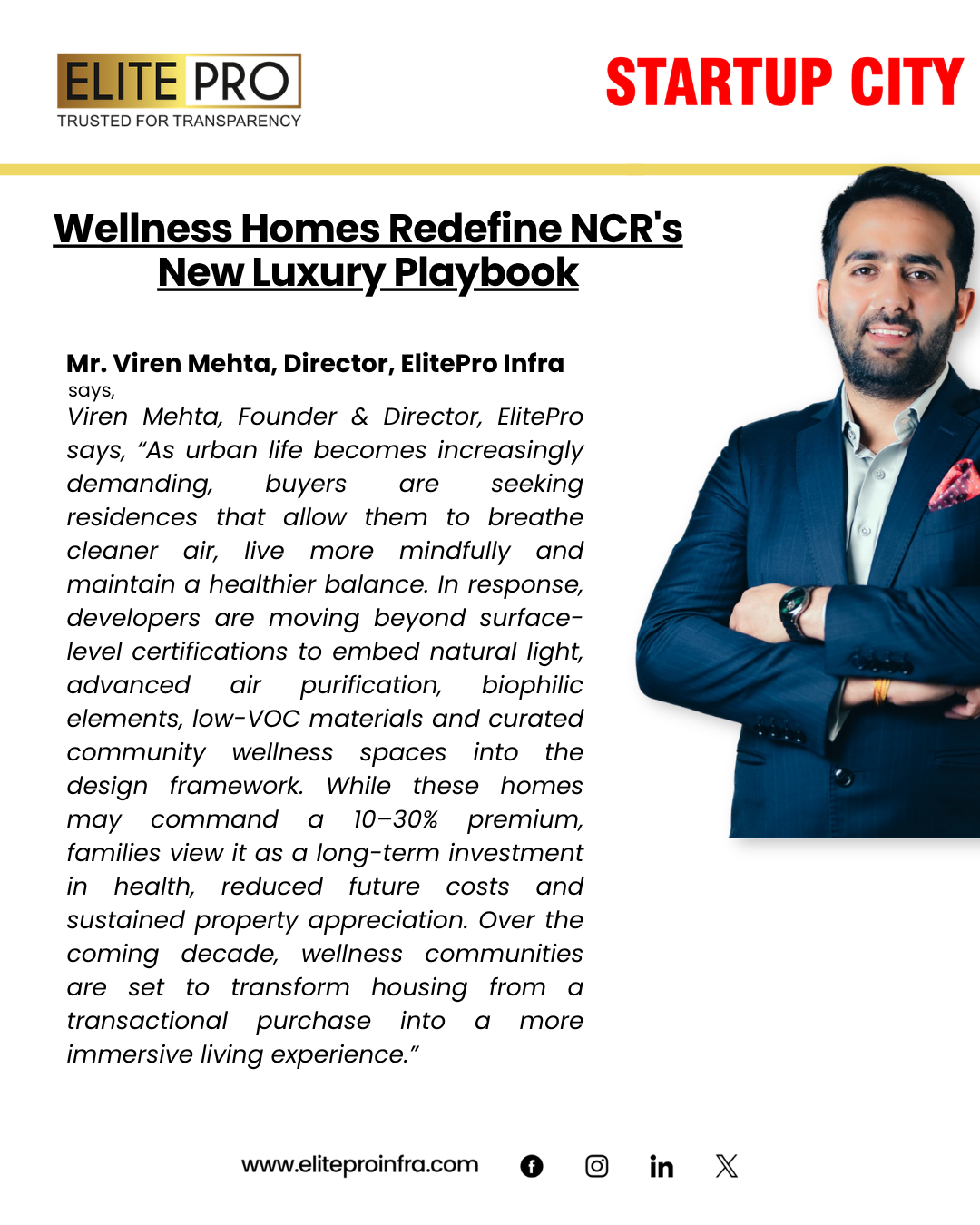 Wellness Homes Are Redefining Luxury Living in NCR